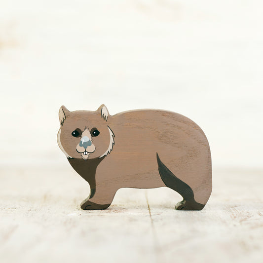 Wooden Wombat