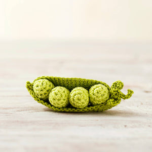 Crochet Green Peas Amigurumi Veggies Kitchen decoration