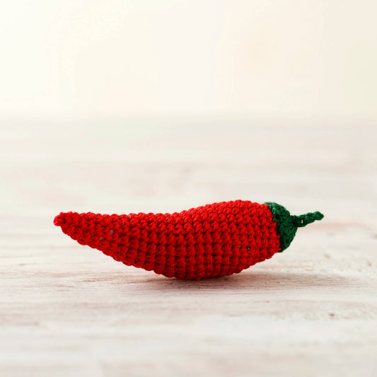 Crochet Spicy Chili Amigurumi food Crochet veggies