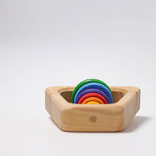 Load image into Gallery viewer, Rainbow Rattle Pyramide
