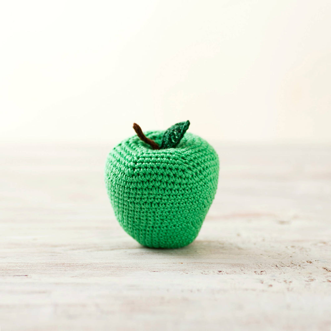 Crochet Apple Play Food Play Kitchen food Crochet Fruits