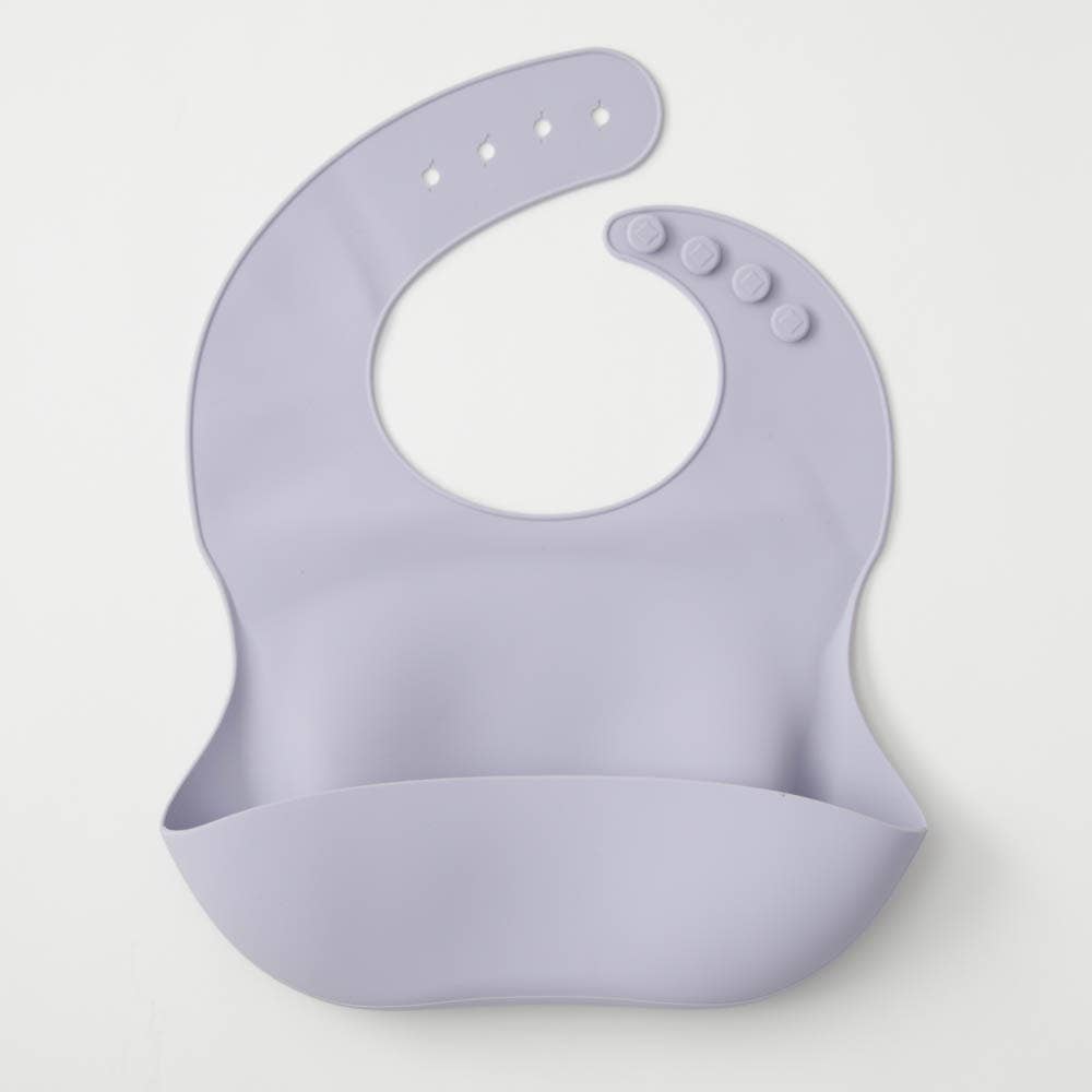 The Saturday Baby Bibs-Lilac