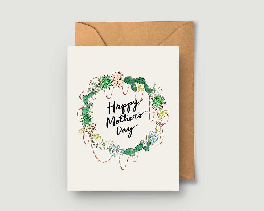 Cactus Mother's Day Greeting Card