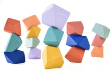 Load image into Gallery viewer, Confetti | 16 Set of Rock Blocks - Things They Love
