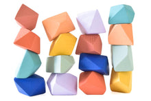 Load image into Gallery viewer, Confetti | 16 Set of Rock Blocks - Things They Love
