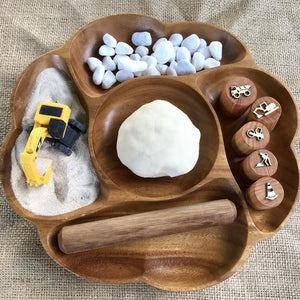 Construction Play Dough Stamps - Things They Love