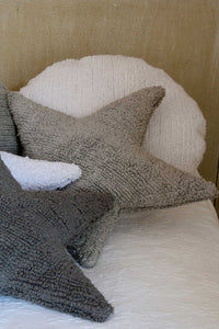 Cushion Star Grey