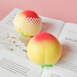 Just Peachy! Cute Peach Stress Ball (12pcs/case) - WS