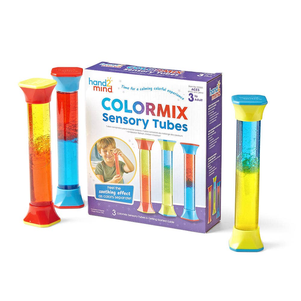 Hand2Mind Color Mix Sensory Tubes Set