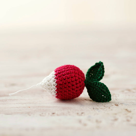 Crochet Radish Crochet vegetables Montessori toys