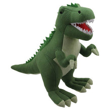 Load image into Gallery viewer, Wilberry Knitted: T-Rex (Green - Large)
