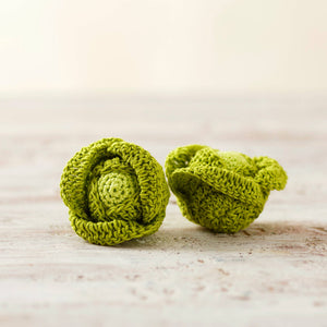 Crochet Brussels Sprouts Crochet food Pretend Play