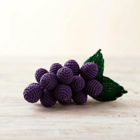 Crochet Grapes Stuffed Kitchen Decoration Amigurumi food