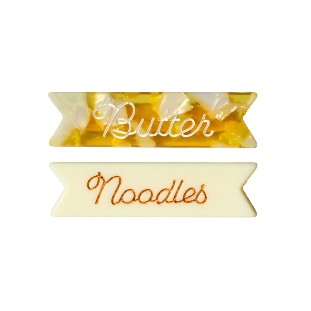 Butter Noodles Hair Clips for Kids - Accessories for Girls