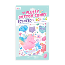 Load image into Gallery viewer, Fluffy Cotton Candy Scented Stickers
