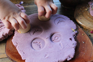 Garden Play Dough Stamps - Things They Love