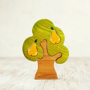 Wooden Pear Tree - Without Stand