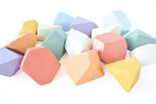 Load image into Gallery viewer, Matte Rainbow | 16 Set of Rock Blocks - Things They Love
