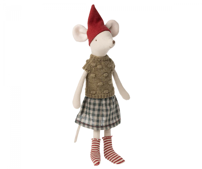 Medium Christmas Mouse- Girl