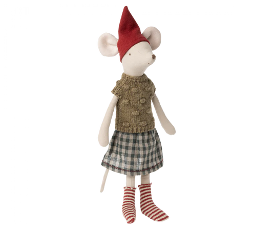 Medium Christmas Mouse- Girl