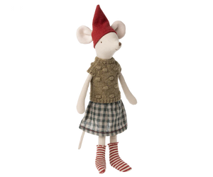 Medium Christmas Mouse- Girl