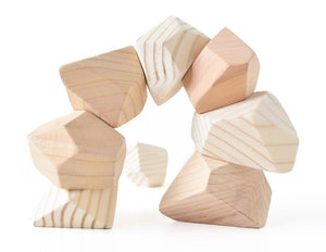 Natural | 8 Set of Rock Blocks - Things They Love