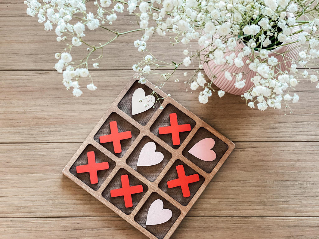 Valentines Day + Christmas  Tic-Tac-Toe