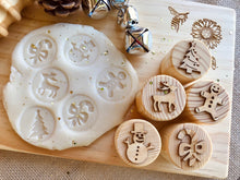 Load image into Gallery viewer, Christmas Playdough Stamps
