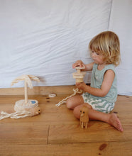 Load image into Gallery viewer, Wooden Stacking Jellyfish
